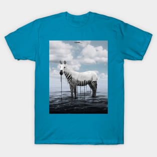 Melting zebra T-Shirt